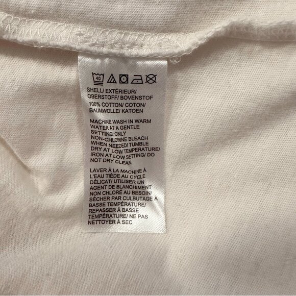 Black Brown 1826 Off White T-Shirt Mens Size Small Tropical Coastal Short Sleeve - Picture 7 of 7